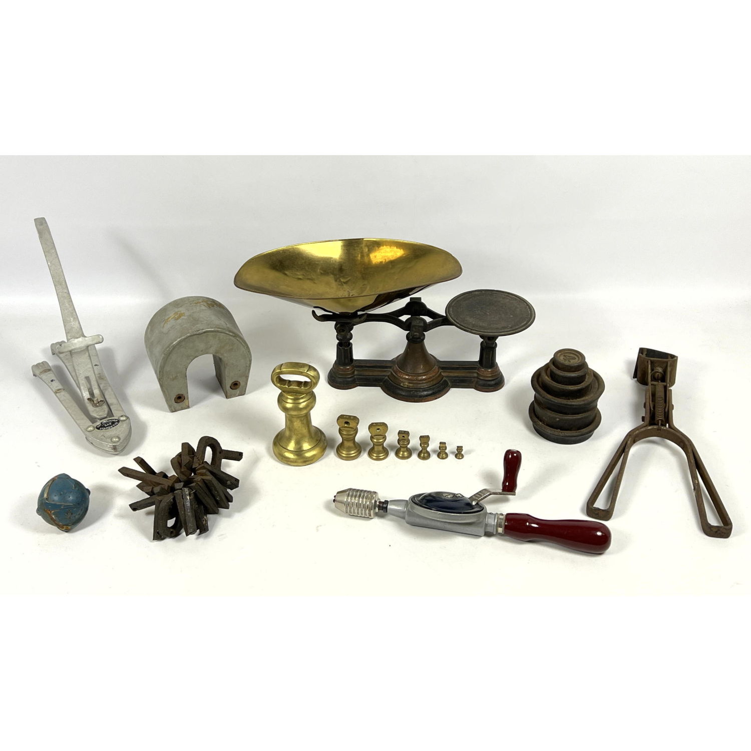 Vintage Metals Lot inc. Iron and