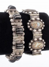 VINTAGE MEXICAN 925 ABALONE &