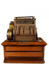 VINTAGE MEXICAN CASH REGISTERC