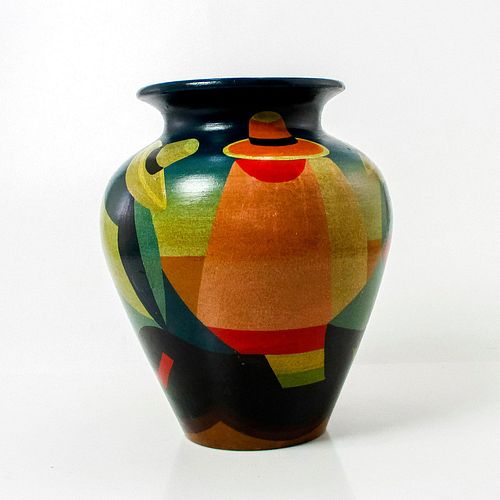VINTAGE MEXICAN CERAMIC VASE ARTIST