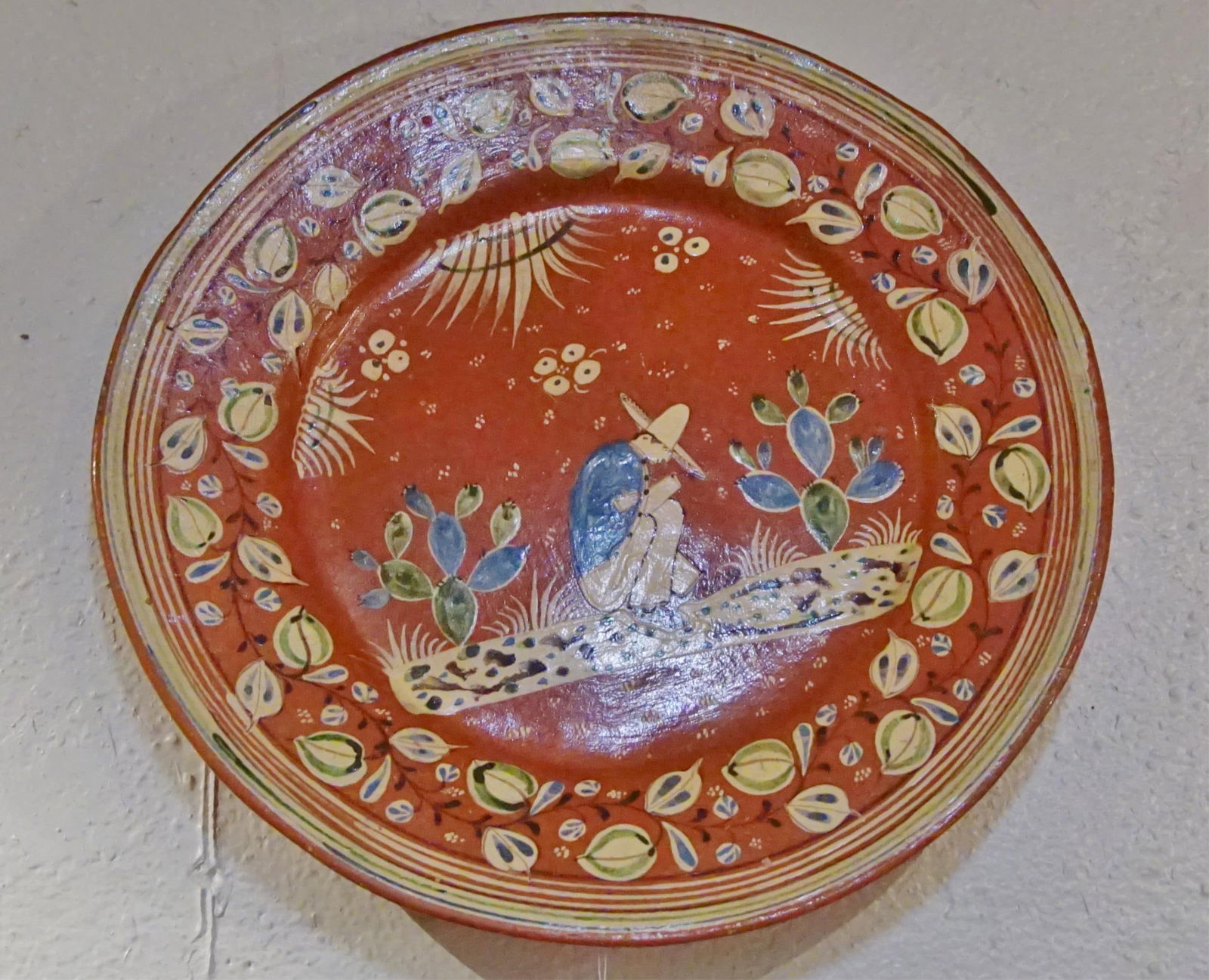 VINTAGE MEXICAN HANDPAINTED CERAMIC