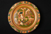 VINTAGE MEXICAN HANDPAINTED TO