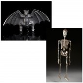 VINTAGE MEXICAN POTTERY BAT AN