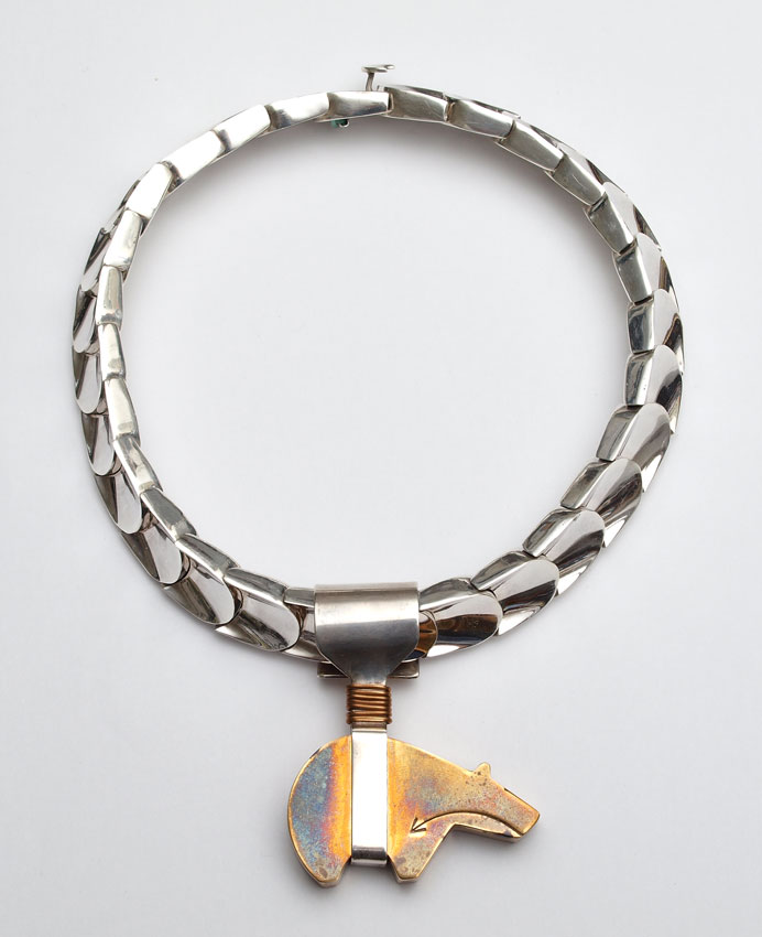 VINTAGE MEXICAN STERLING NECKLACE
