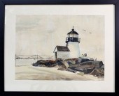 VINTAGE MID-CENTURY WATERCOLOR