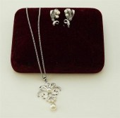 VINTAGE MIKIMOTO STERLING SILV