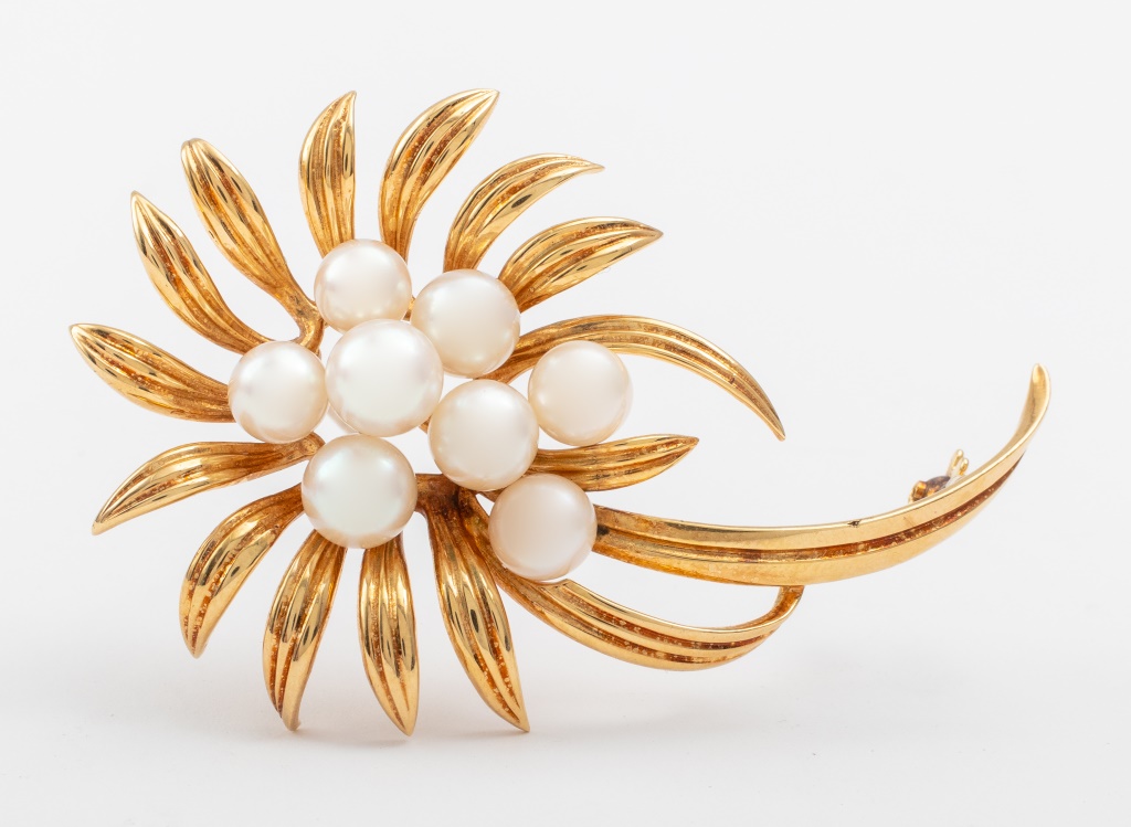 VINTAGE MIKIMOTO14K GOLD AKOYA