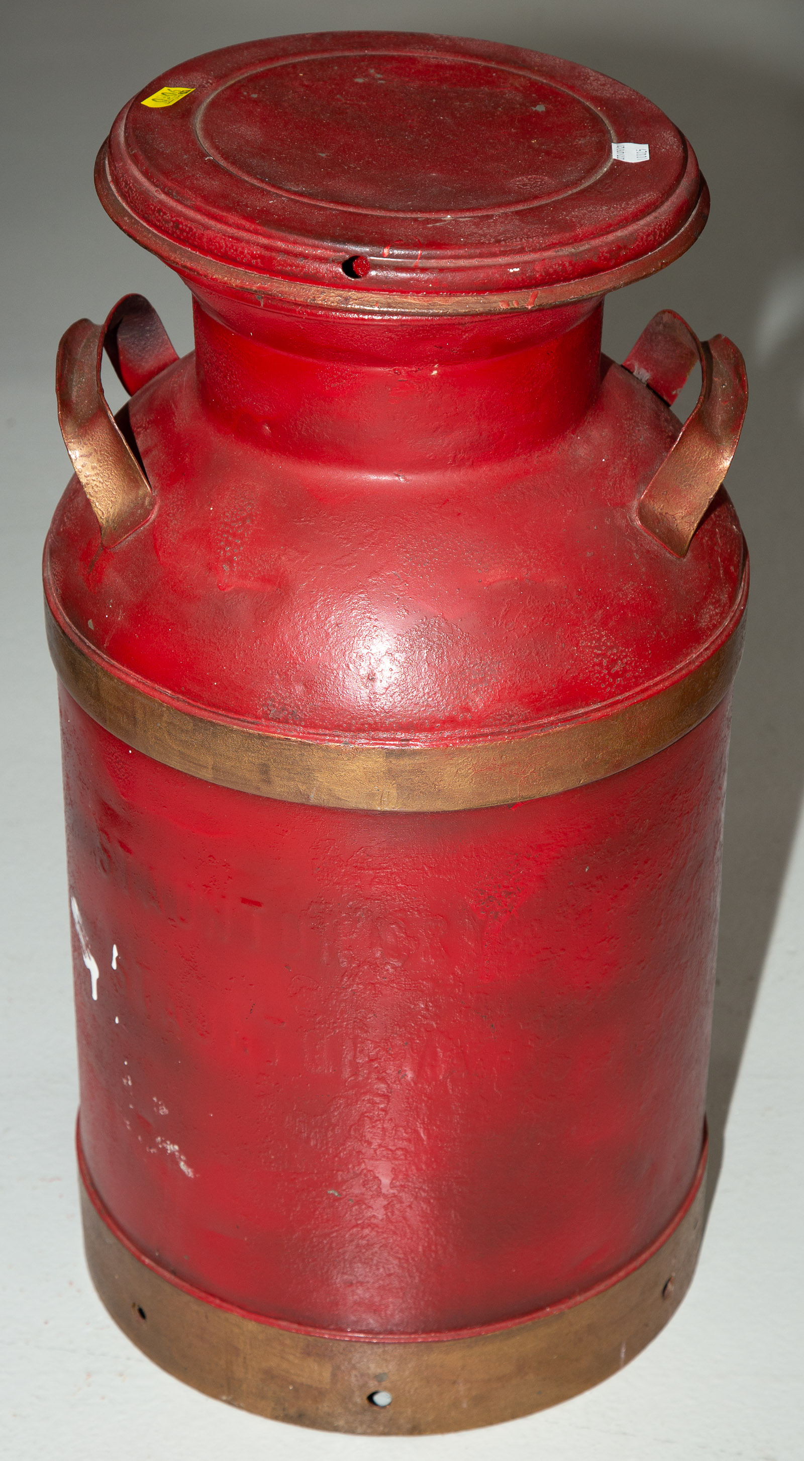VINTAGE MILK CAN Repainted,