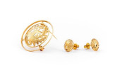 VINTAGE MING&#039;S 14K PHOENI