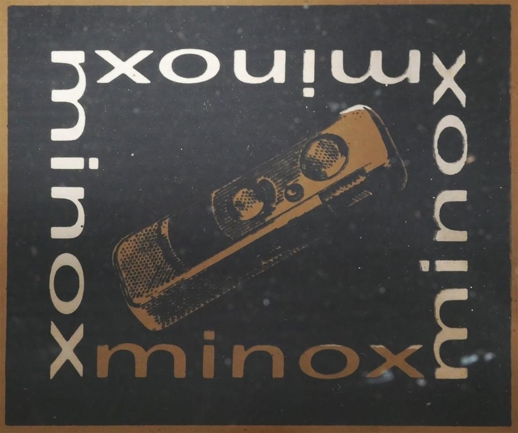 VINTAGE MINOX ASSEMBLY DISPLAY