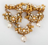 VINTAGE MIRIAM HASKELL FAUX PE