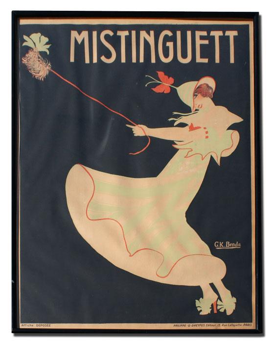 VINTAGE MISTINGUETT POSTER BY