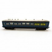 VINTAGE MODEL TRAIN DINING CAR
