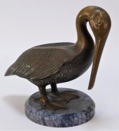 VINTAGE MODERN PELICAN BRONZE