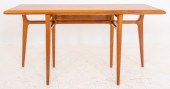 VINTAGE MODERNIST MAHOGANY CON