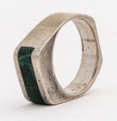 VINTAGE MODERNIST SILVER AZURI