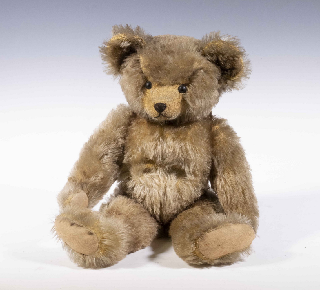 VINTAGE MOHAIR MUSICAL TEDDY BEAR