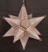 VINTAGE MORAVIAN STAR HANGING