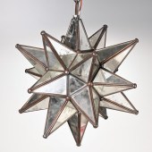 VINTAGE MORAVIAN STAR PENDANT