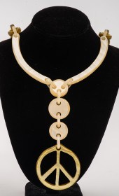VINTAGE MOSCHINO PEACE ACRYLIC