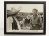 Vintage movie lobby card with