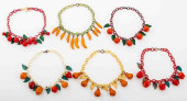 VINTAGE MULTI-COLOR BAKELITE F