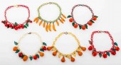 VINTAGE MULTI-COLOR BAKELITE F