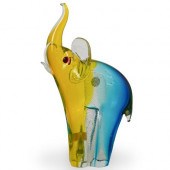 VINTAGE MURANO GLASS ELEPHANT