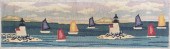 VINTAGE "NANTUCKET RAINBOW FLE