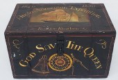 VINTAGE NAUTICAL DECORATED TRU
