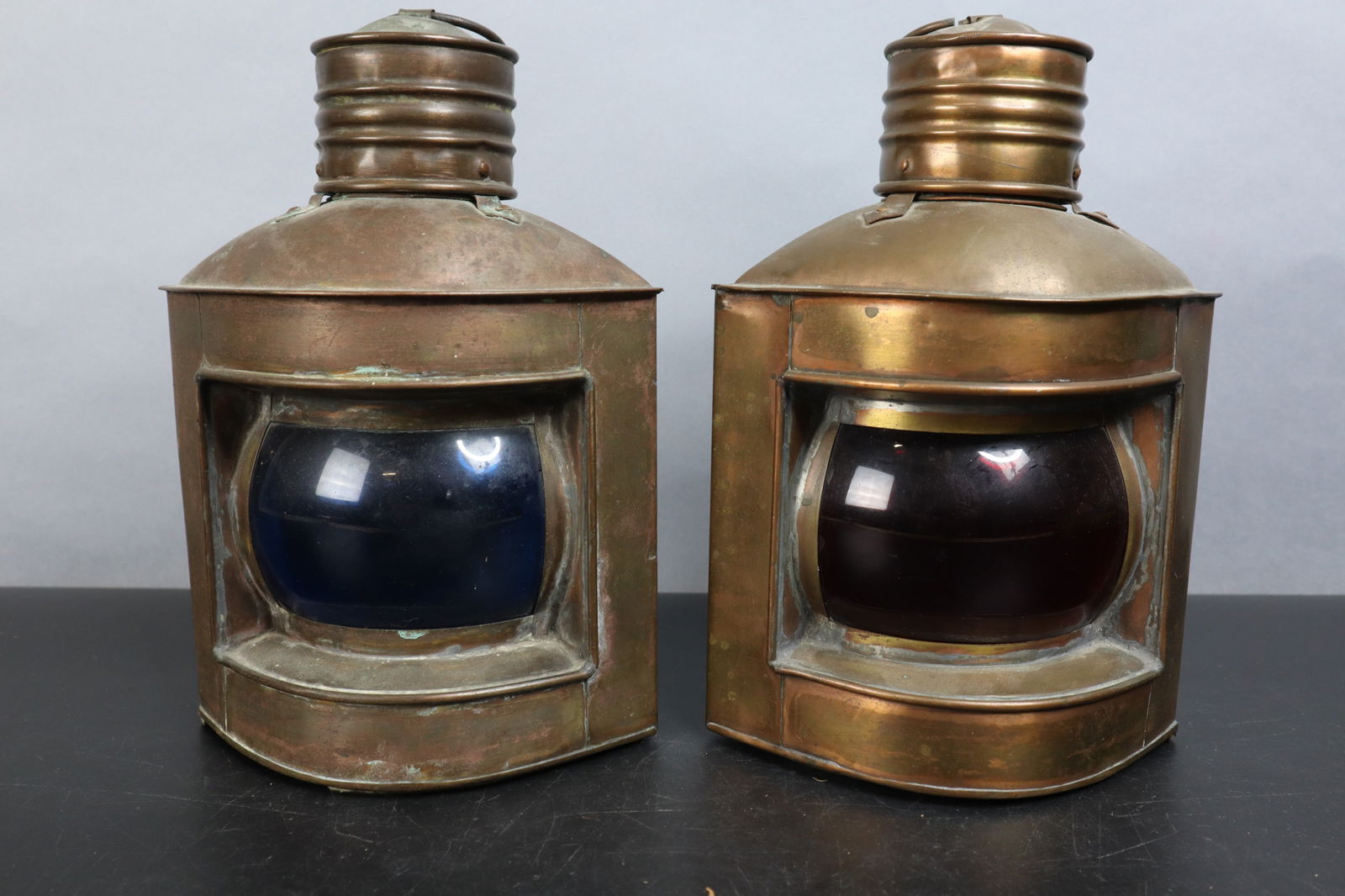 VINTAGE NAUTICAL SHIP LANTERNS,