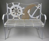 VINTAGE NAUTICAL SHIP'S WHEEL