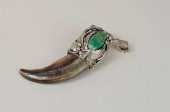VINTAGE NAVAJO SILVER GRIZZLY