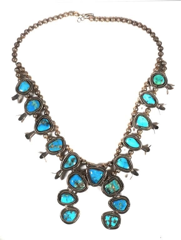 VINTAGE NAVAJO SQUASH BLOSSOM
