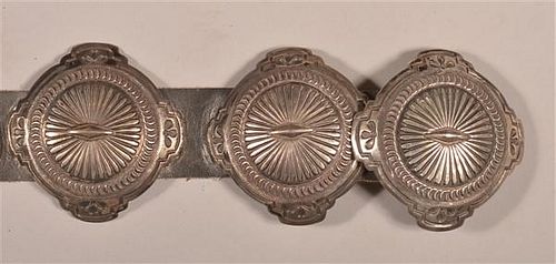 VINTAGE NAVAJO STERLING SILVER