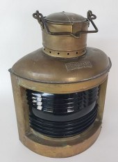 VINTAGE NAVAL BRASS STARBOARD