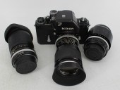 VINTAGE NIKON F BLACK BODY CAM