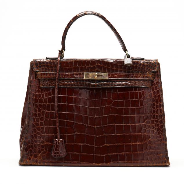 VINTAGE NILOTICUS CROCODILE KELLY