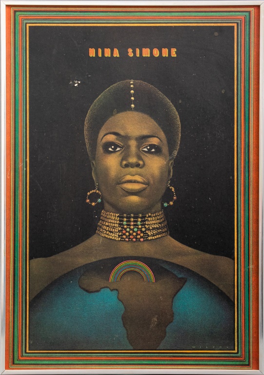 VINTAGE "NINA SIMONE" POSTER,
