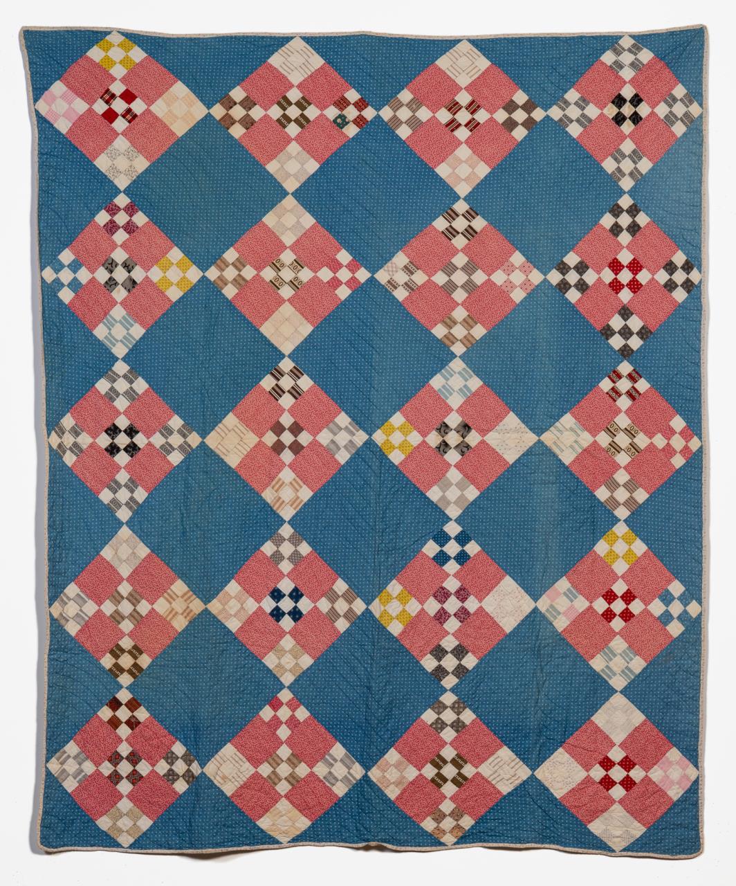 VINTAGE NINE PATCH VARIATION COTTON
