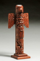 VINTAGE NORTHWEST COAST RAVEN