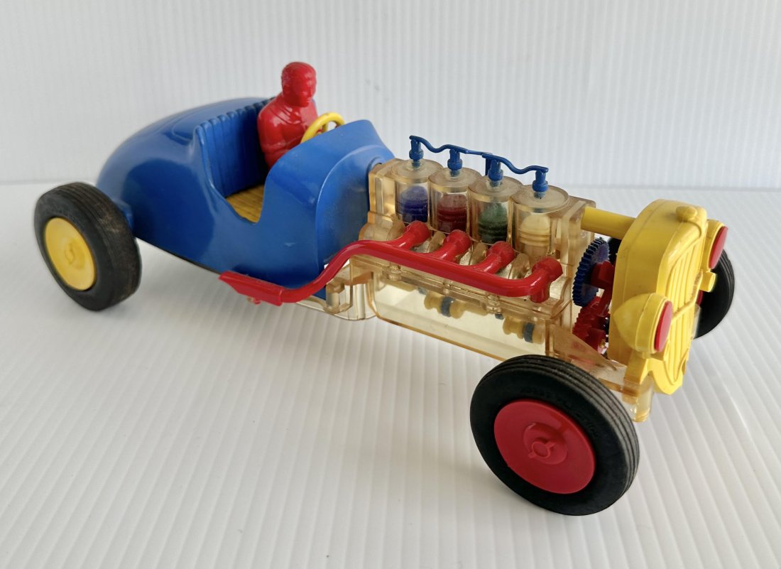VINTAGE NOSCO PISTON ACTION TOY HOT