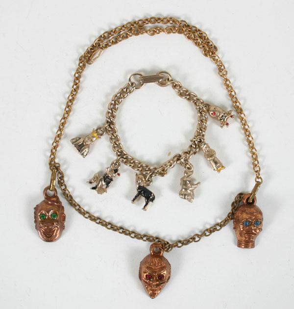 Vintage nursery rhyme charm
