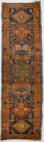 VINTAGE NW PERSIAN RUNNER, 3' X