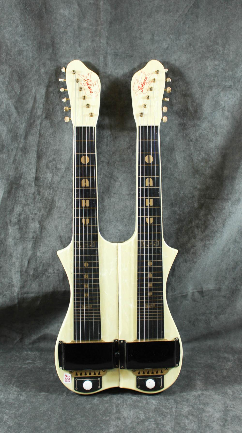 VINTAGE OAHU DOUBLE NECK D6 STEEL