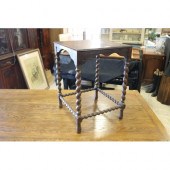 Vintage oak barley twist oak o