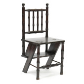 VINTAGE OAK FAUX BAMBOO METAMO