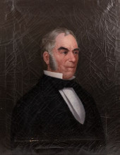 VINTAGE O/C OF A PURITAN MAN (