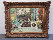 VINTAGE OIL ON CANVAS PAINTING