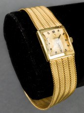 VINTAGE OMEGA 18K YELLOW GOLD